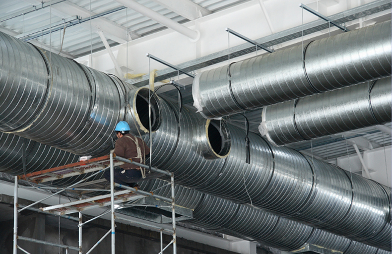 More about the production of air ducts